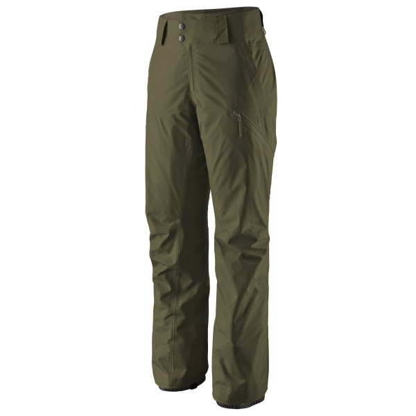 Patagonia  Women's Powder Town Pants - Skibroek, olijfgroen