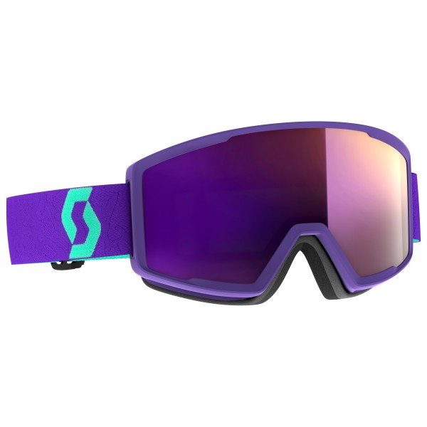 Scott  Goggle Factor Pro S2 (VLT 20%) - Skibril purper