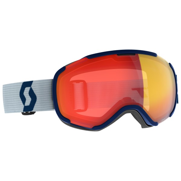 Scott  Goggle Faze II Light Sensitiv S2-3 (VLT 33-14%) - Skibril rood