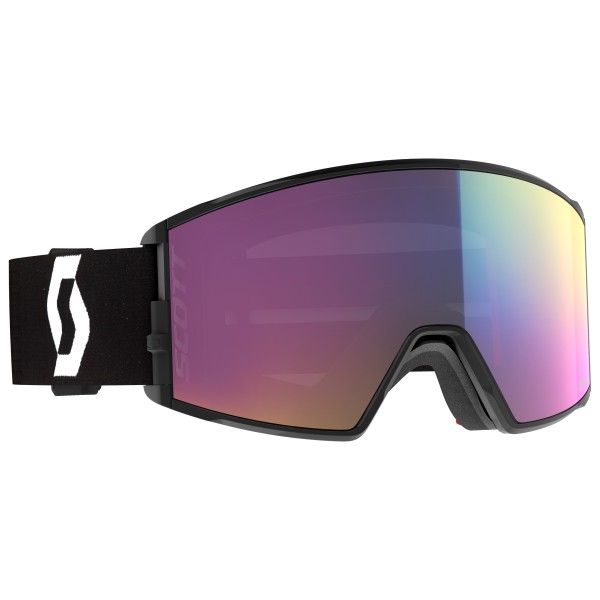 Scott  Goggle React S2 (VLT 28%) - Skibril purper