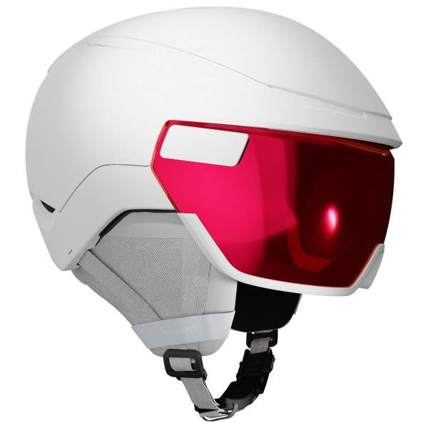 Atomic Revent GT AMID Visor HD Skihelm 51-55 cm, white heather)