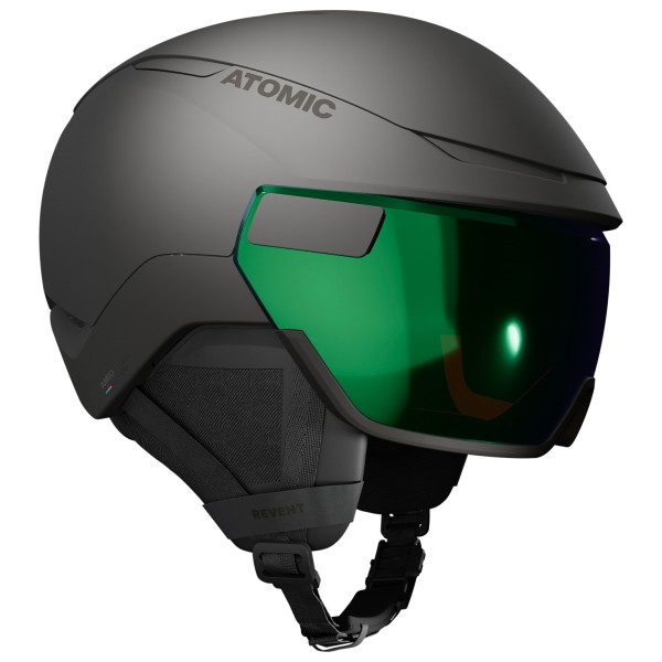 Atomic Revent GT AMID Visor HD Skihelm 51-55 cm, black)