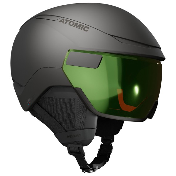 Atomic Revent GT AMID Visor HD Photo Skihelm 59-63 cm, black)