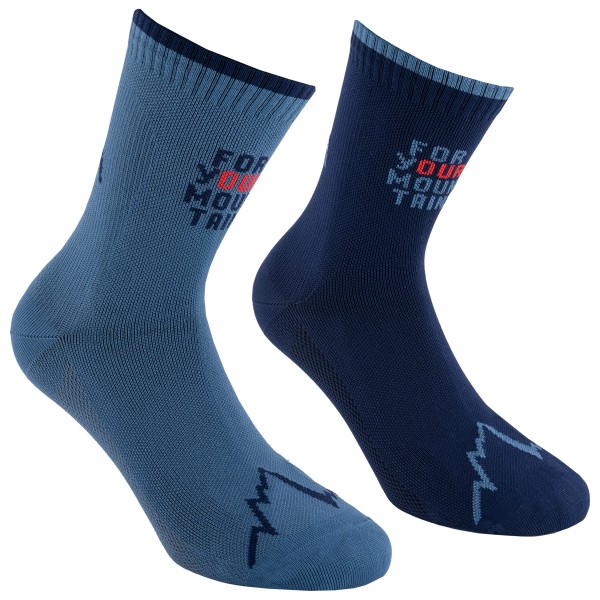 La sportiva  For Your Mountain Socks - Hardloopsokken, blauw