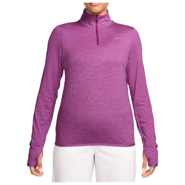 Nike  Women's Dri-FIT Swift Element UV Half Zip - Sportshirt, purper