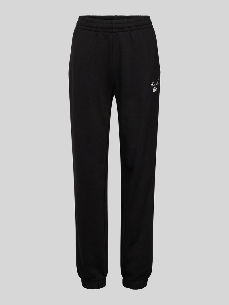 Lacoste Sport Relaxed fit sweatpants met labelprint