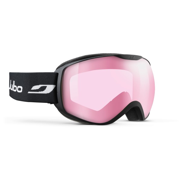 Julbo J7454 Damen-Skibrille Vollrand Monoscheibe Kunststoff-Gestell, Schwarz