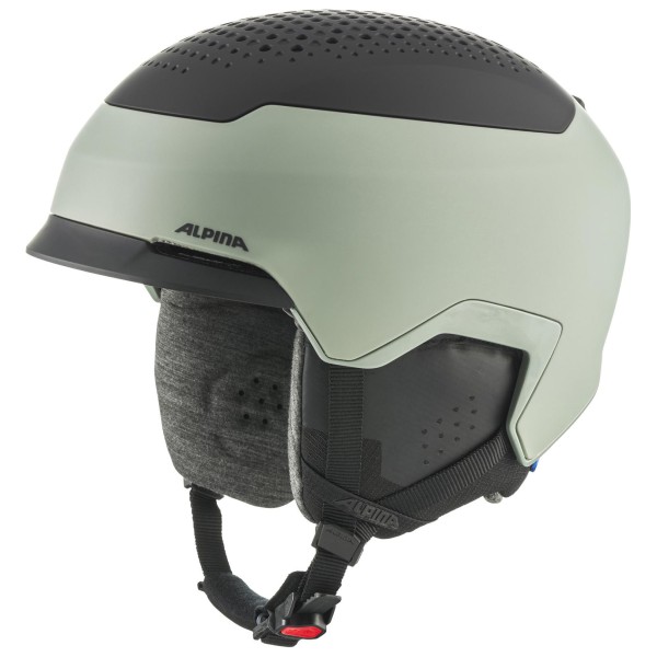 Alpina Gems Freeride Skihelm 51-55 cm, 21 willow/green black matt)