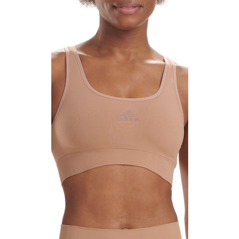 Adidas Sportswear Bustier Active Seamless Micro Stretch extra stretch eigenschap houdt de stof op zijn plaats