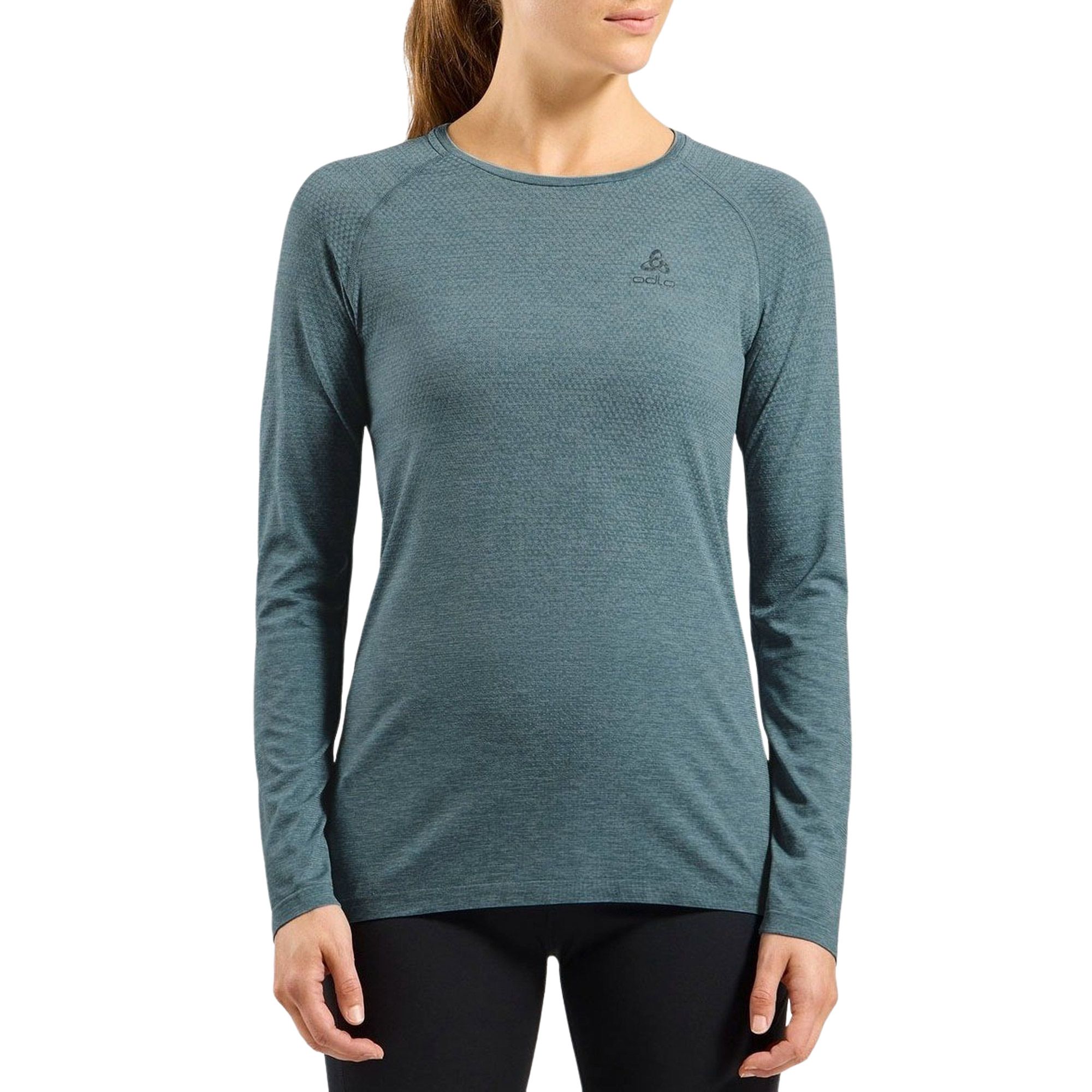 Odlo Essential Seamless Crewongsleeve Shirt Dames