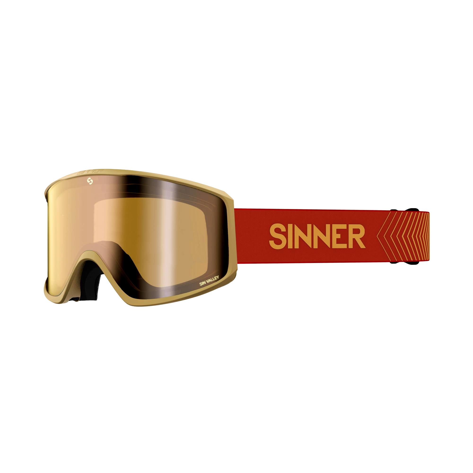 Sinner sin valley s skibril/gogle -