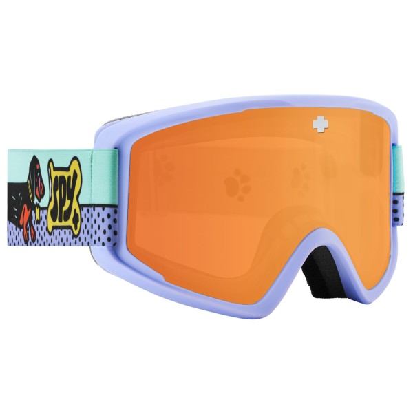 SPY+  Kid's Crusher Elite Eco S1 (VLT 53%) - Skibril, oranje