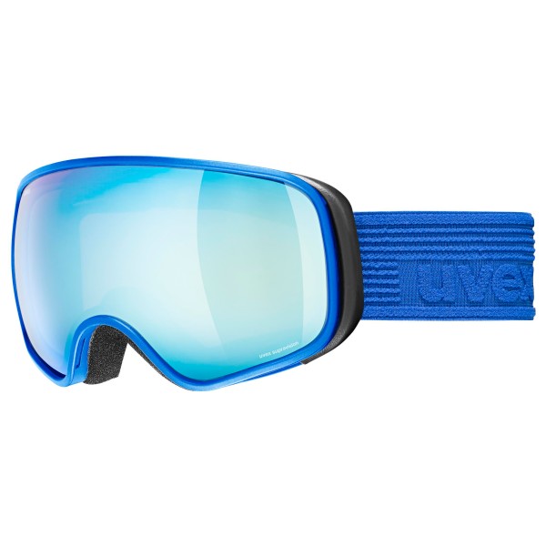 uvex Scribble FM sphere Kinderskibrille 4130 cobalt, mirror blue clear S2))