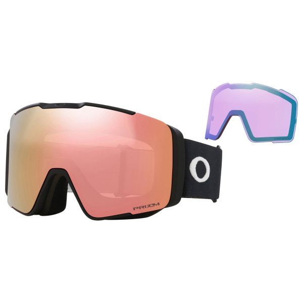 Oakley  Line Miner Pro M S3 VLT 14% + S2 VLT 38% - Skibril roze