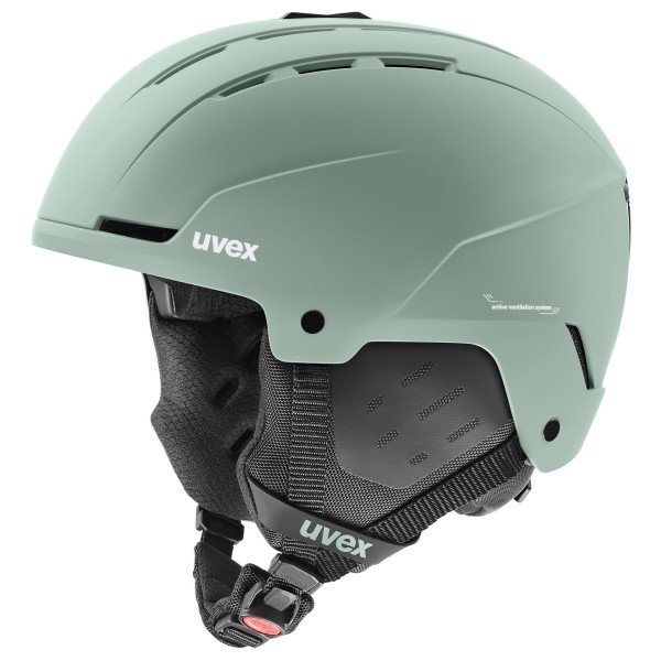 uvex Stance Skihelm 51-55 cm, 17 oxid green matt)