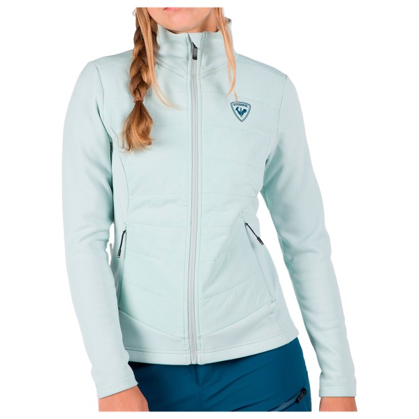 Rossignol  Women's Classique Hybrid Clim Full Zip - Synthetisch jack, grijs