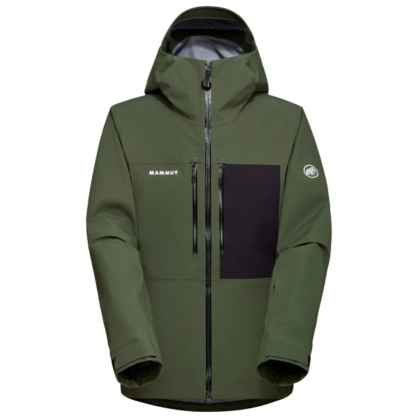 Mammut  Stoney Hardshell Hooded Jacket - Ski-jas, olijfgroen