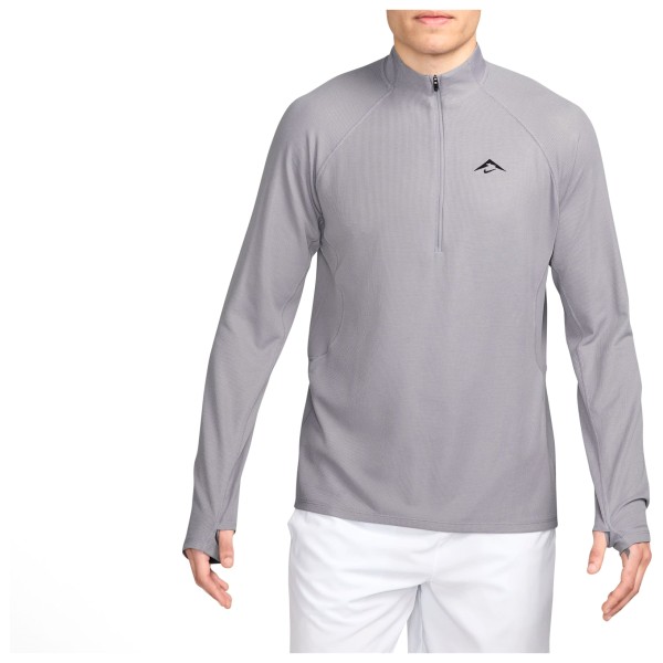 Nike  Trail Dri-Fit 1/2-Zip - Hardloopshirt, grijs