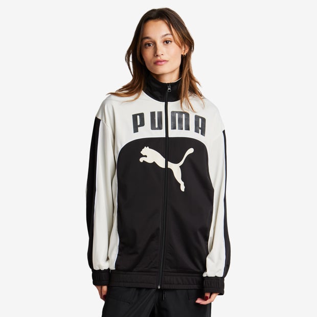 Puma Future Archive Relaxed Damen Trainingsoberteile - Schwarz - Größe: L - Poly Tricot - Foot Locker