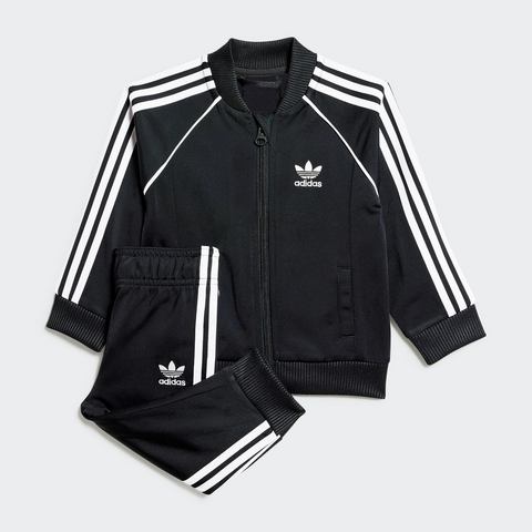 Adidas Superstar Unisex Trainingsanzüge - Schwarz - Größe: 63 - 68 CM - Foot Locker