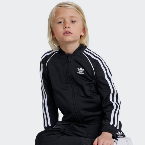 Adidas Superstar Unisex Trainingsanzüge - Schwarz - Größe: 123 - 128 CM - Foot Locker