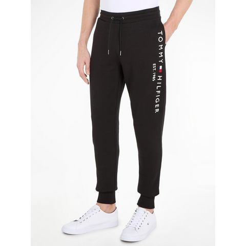 Tommy Hilfiger Sweatbroek BASIC BRANDED SWEATPANTS met groot  opschrift