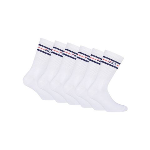 Fila Sportsokken met ingebreid logo (6 paar, Set van 6)