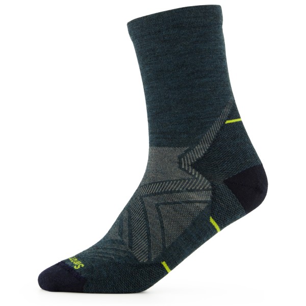 SmartWool  Performance Run Zero Cushion Mid Crew - Hardloopsokken, blauw