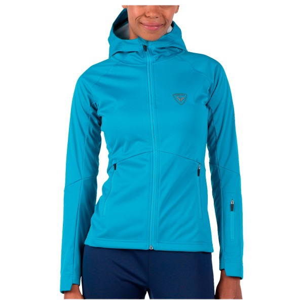 Rossignol  Women's Genetys Hood Jacket - Softshelljack, blauw