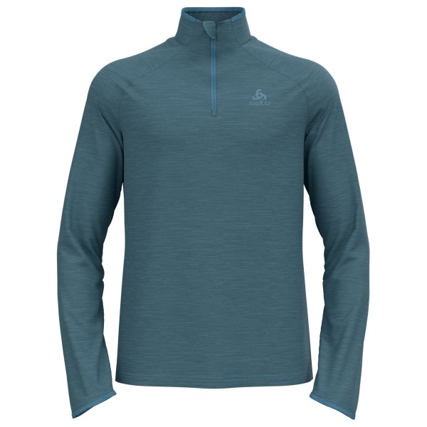 Odlo  Mid Layer 1/2 Zip Essential Thermal - Hardloopshirt, blauw