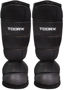 Toorx Fitness Scheenbeschermer PU met voetbeschermer/M