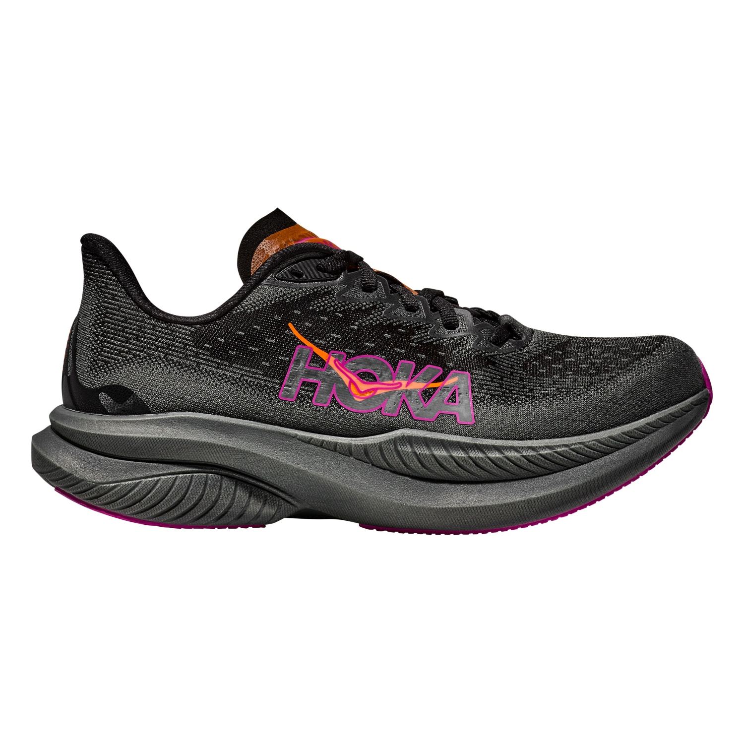 Hoka One One Hoka Mach 6 hardloopschoenen zwart dames