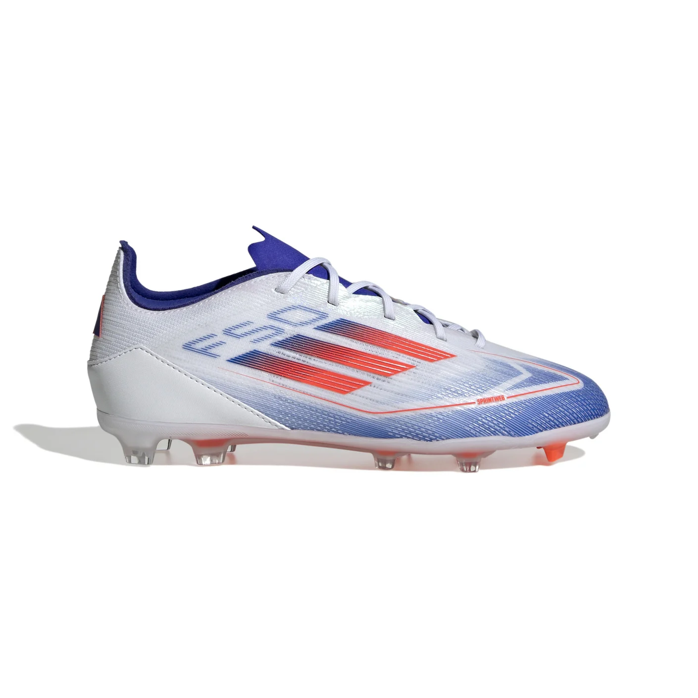 Adidas F50 Pro FG Kids Wit Blauw