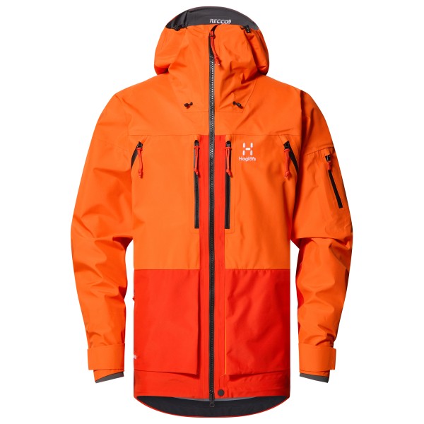 Haglöfs  Vassi GTX Jacket - Ski-jas, rood/oranje