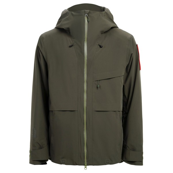 The Mountain Studio  Carv Insulated Stretch Jacket - Ski-jas, bruin/olijfgroen