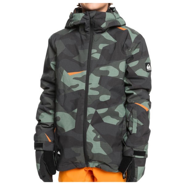 Quiksilver  Kid's Mission Printed - Ski-jas, grijs