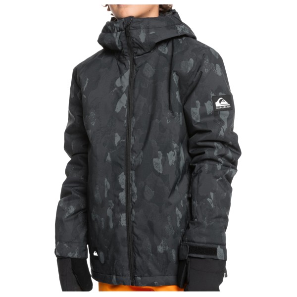 Quiksilver  Kid's Mission Printed - Ski-jas, grijs/zwart