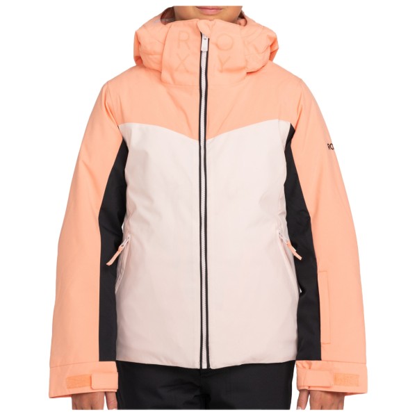 Roxy  Girl's Free Jet Block Jacket - Ski-jas, roze