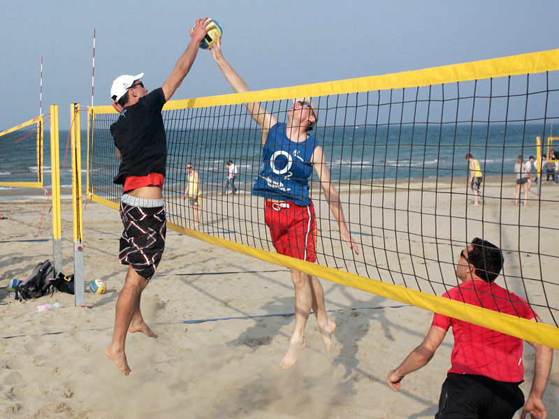 Gameballs Beachvolleybal Net Pro Beach mobiel