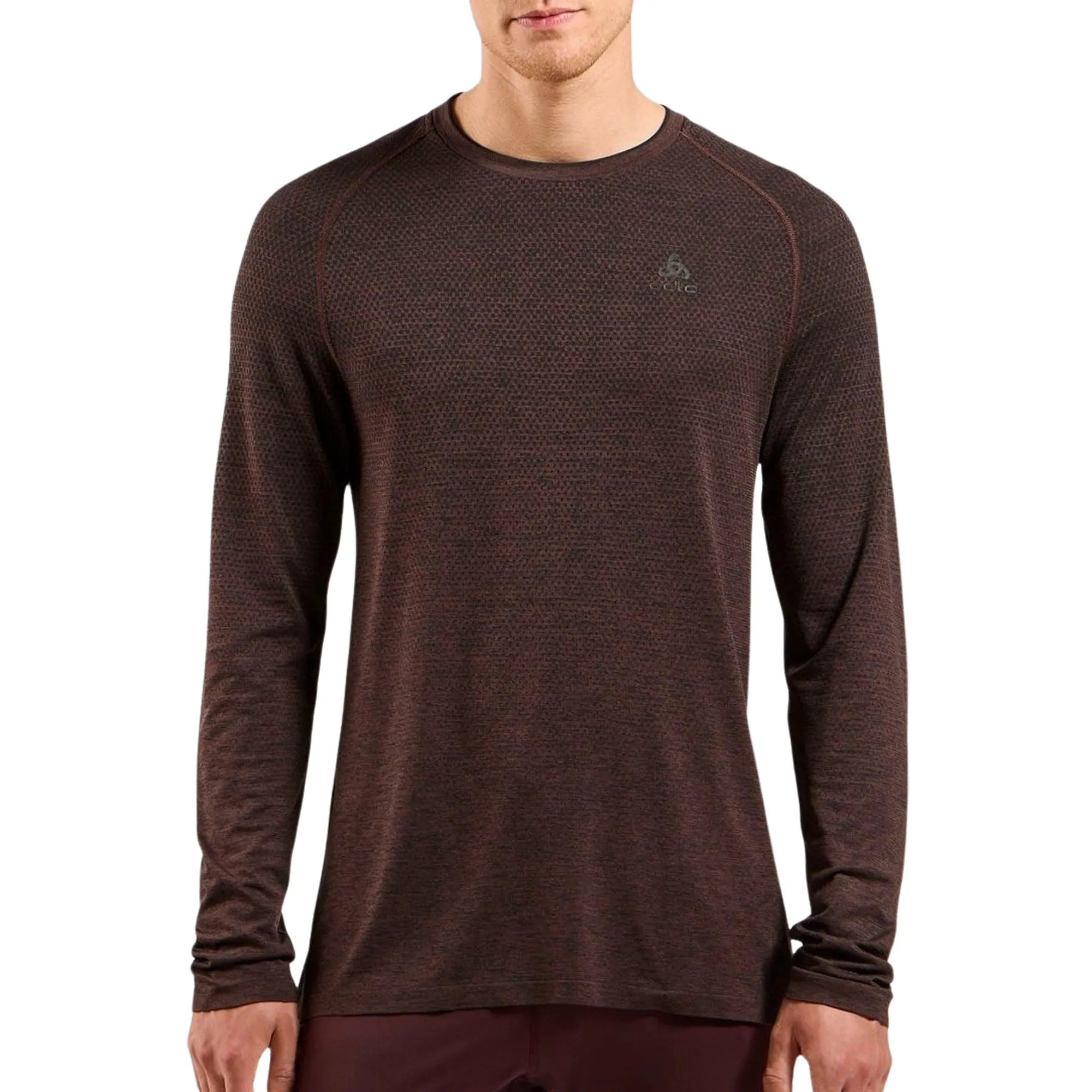 Odlo Essential Seamless Crew Longsleeve Shirt Heren