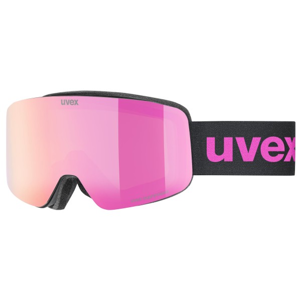 Uvex  Kid's Pwdr Full Mirror  S2 (VLT 32%) - Skibril roze