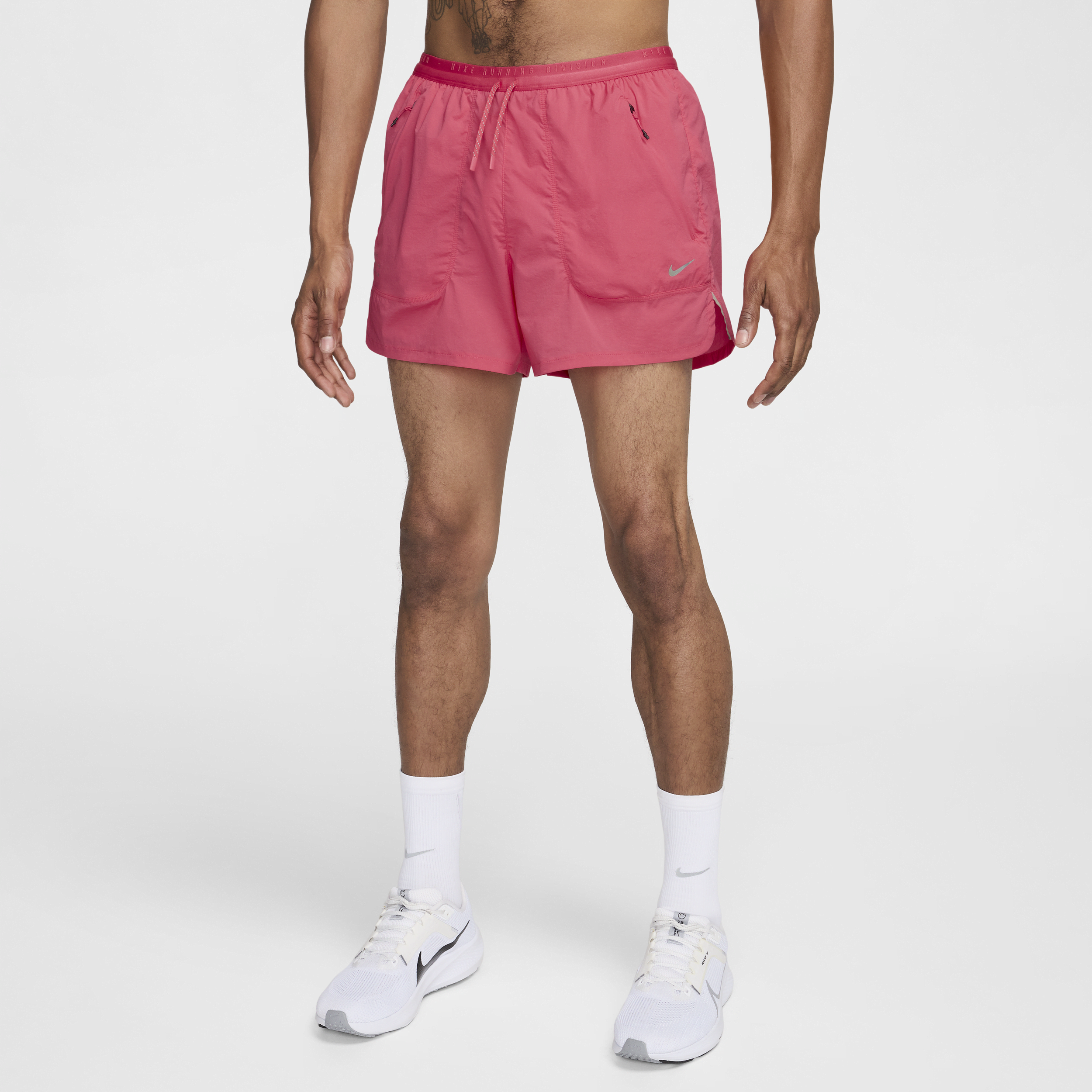 Nike Running Division Dri-FIT ADV 2-in-1 hardloopshorts voor heren (10 cm) - Roze