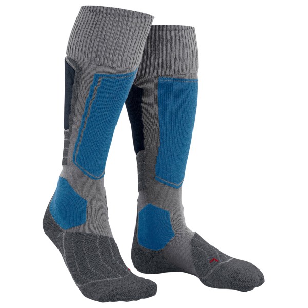 Falke  SK1 - Skisokken, grijs/blauw