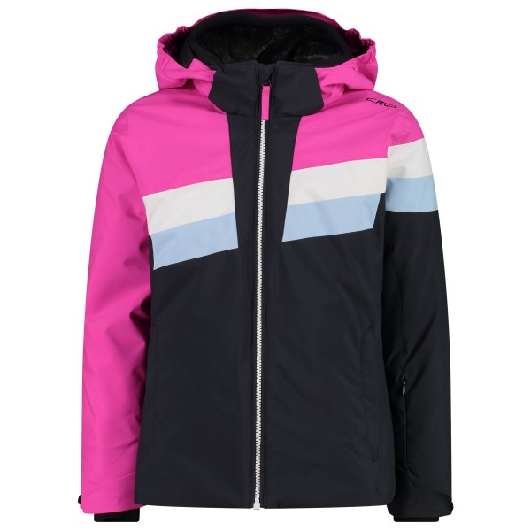 CMP  Girl's Jacket Snaps Hood - Ski-jas, zwart