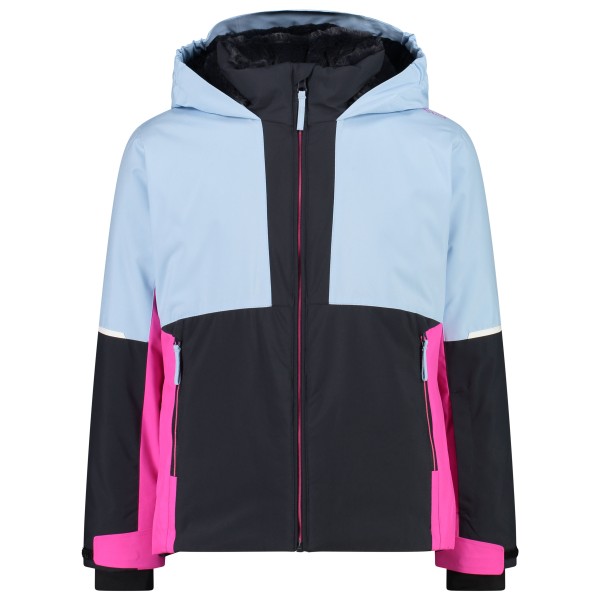 CMP  Girl's Jacket Fix Hood Twill - Ski-jas, blauw