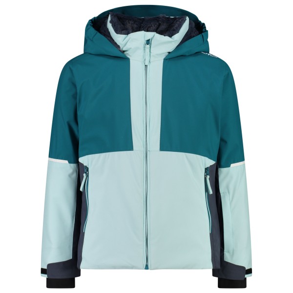 CMP  Girl's Jacket Fix Hood Twill - Ski-jas, grijs