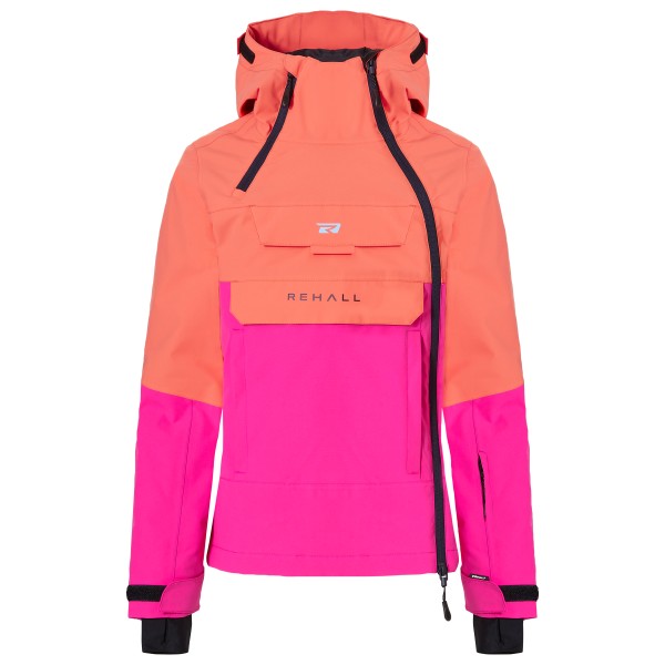 REHALL  Girl's Taylor-R Snow Anorak Jacket - Ski-jas, roze/rood