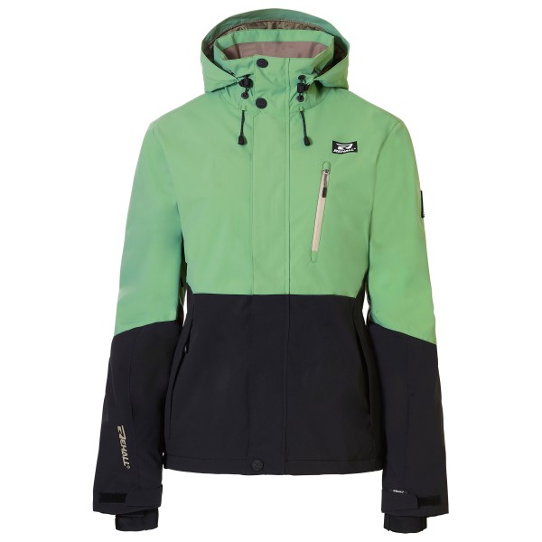 REHALL  Women's Liza-R Snowjacket - Ski-jas, groen/zwart