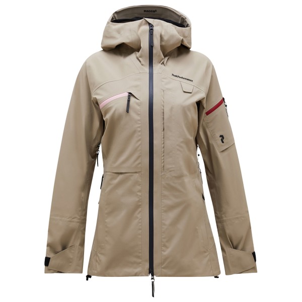 Peak Performance  Women's Alpine GORE-TEX Jacket - Ski-jas, beige