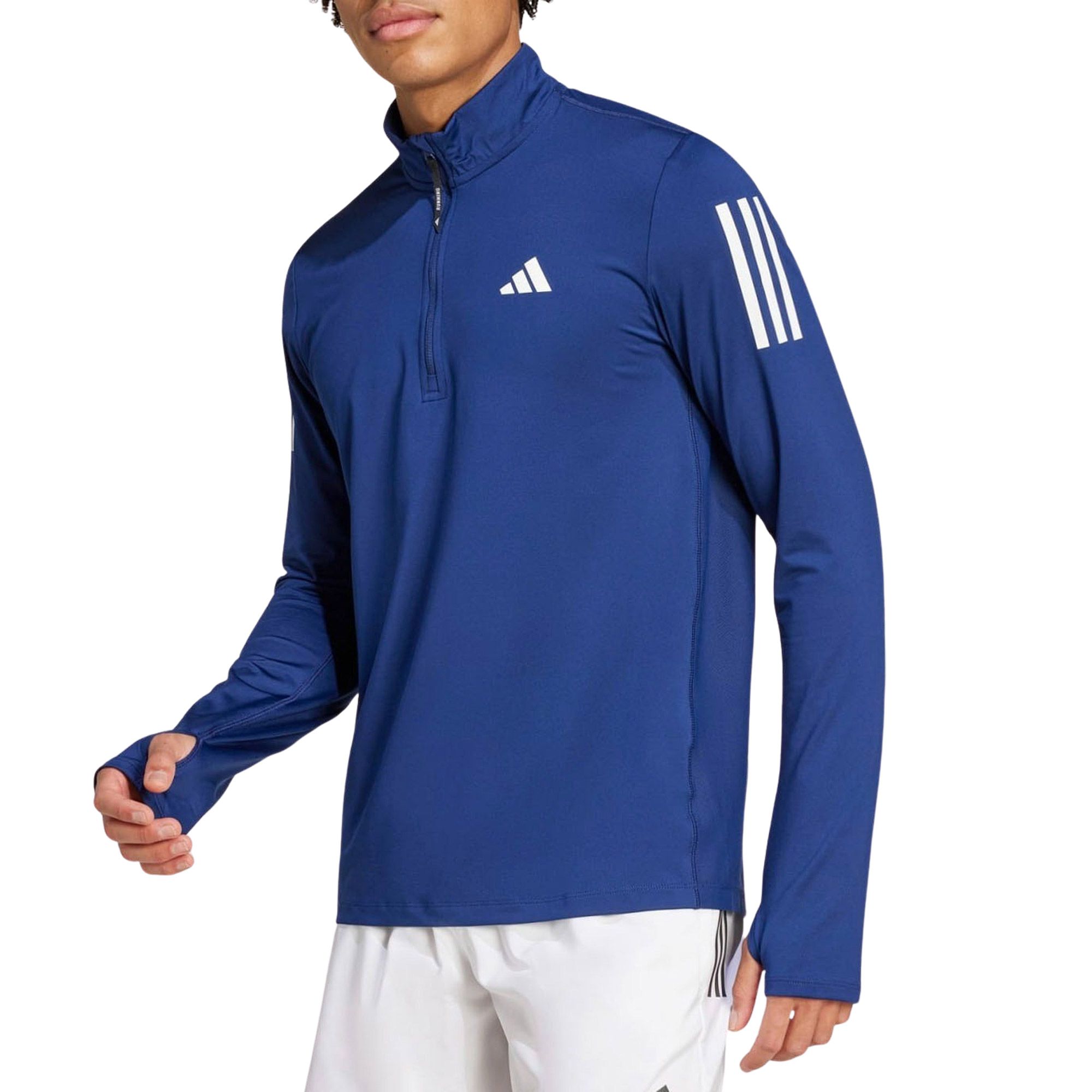 Adidas Own The Run LS Half Zip Shirt Heren